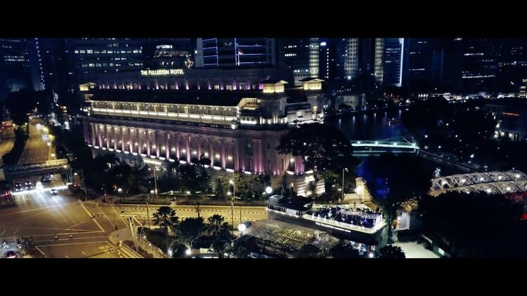 Wedding at The Fullerton Hotel Singapore & 1919 Waterboat House Fullterton Boathouse
