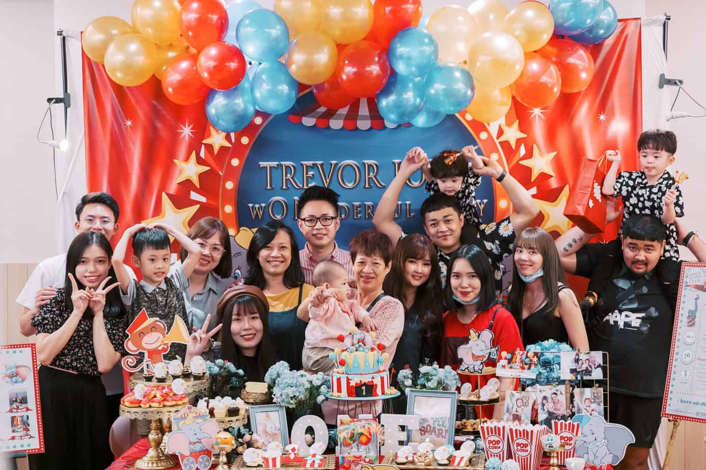 Trevor Joel’s Birthday Party at Wán Masak Family Café